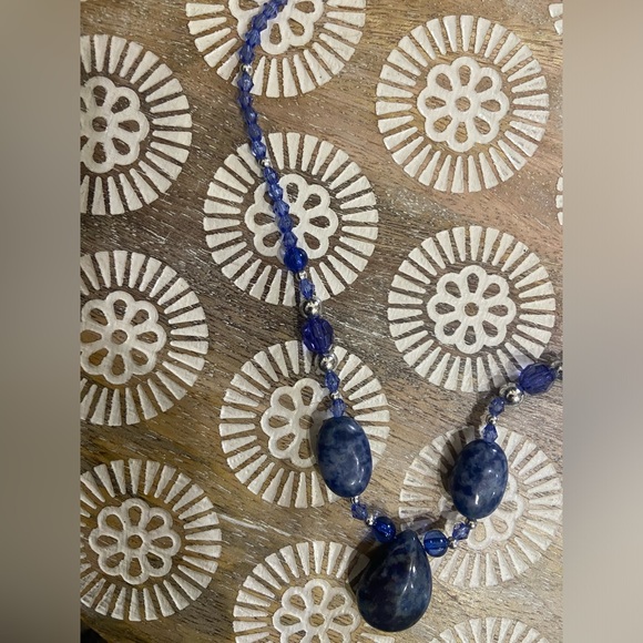 Lapis stone necklace - Picture 6 of 7